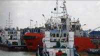 Kapal PT Hasnur Internasional Shipping Tbk (HAIS). Foto: Hasnur