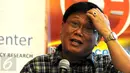 Anggota F-PDIP Erwin Muslimin Singajuru saat menghadiri Diskusi "Kas Parpol Anggaran Rakyat atau Konglomerat", Jakarta, Sabtu (9/1/2016). Erwin mendukung wacana pembiayaan partai politik oleh negara. (Liputan6.com/Helmi Afandi) 