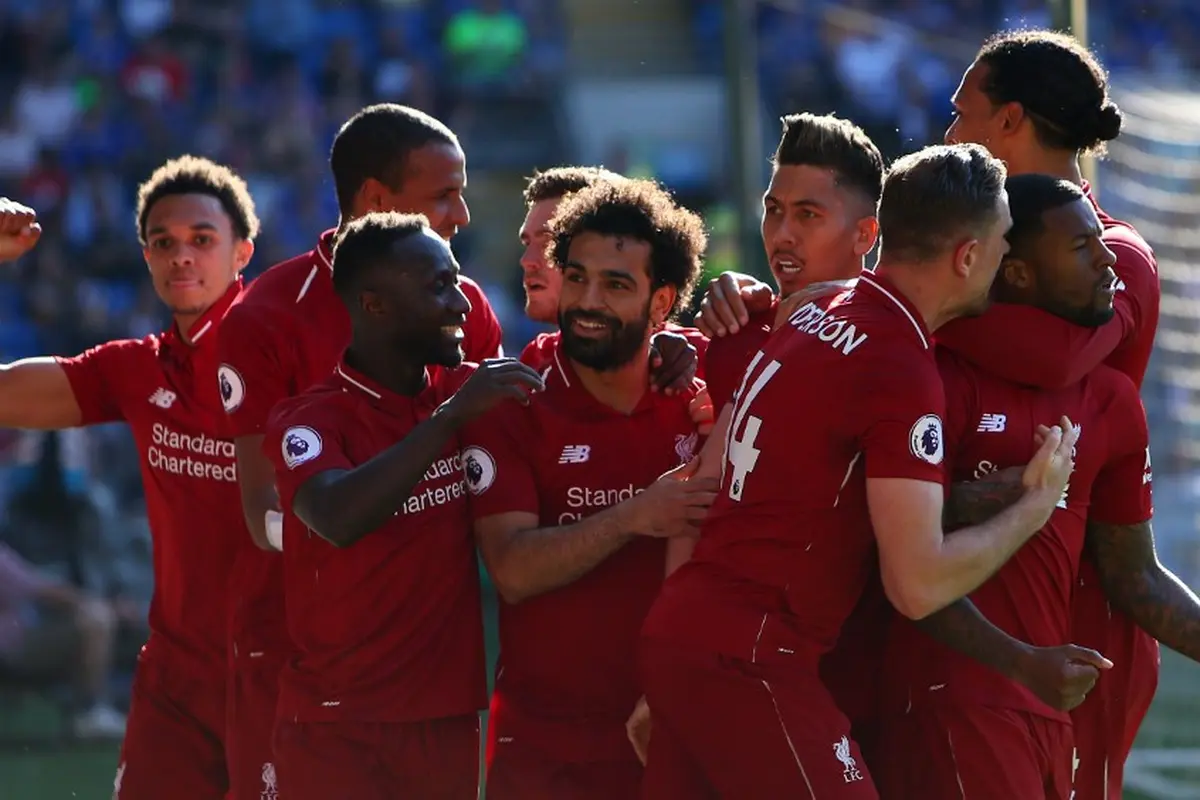 Liverpool Kudeta Manchester City Usai Tumbangkan Cardiff City