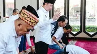 Jokowi Awali Safari Politik di Lampung dengan Salat Jumat