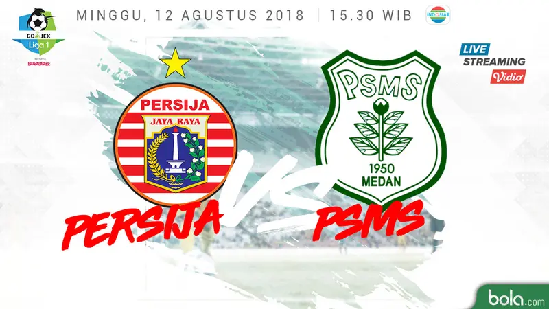 Persija Jakarta Vs PSMS Medan