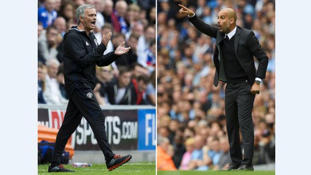 Jose Mourinho & Pep Guardiola
