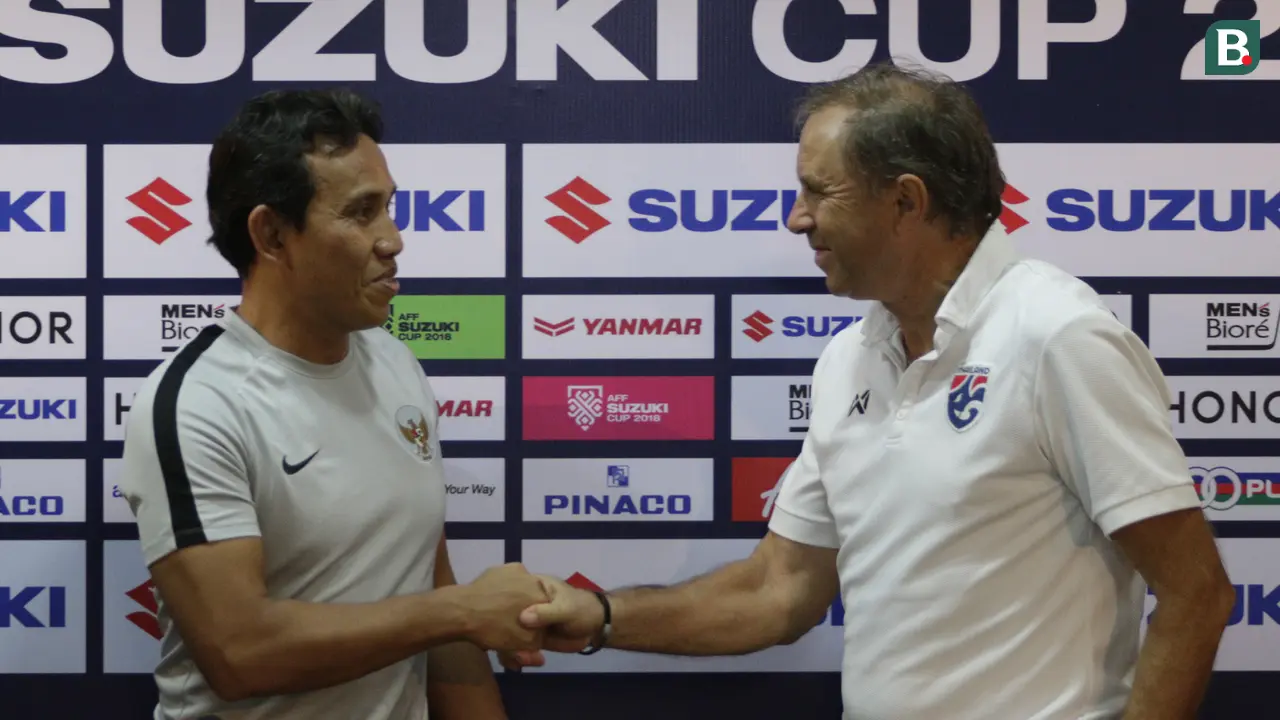 Jumpa Pers Thailand Vs Timnas Indonesia