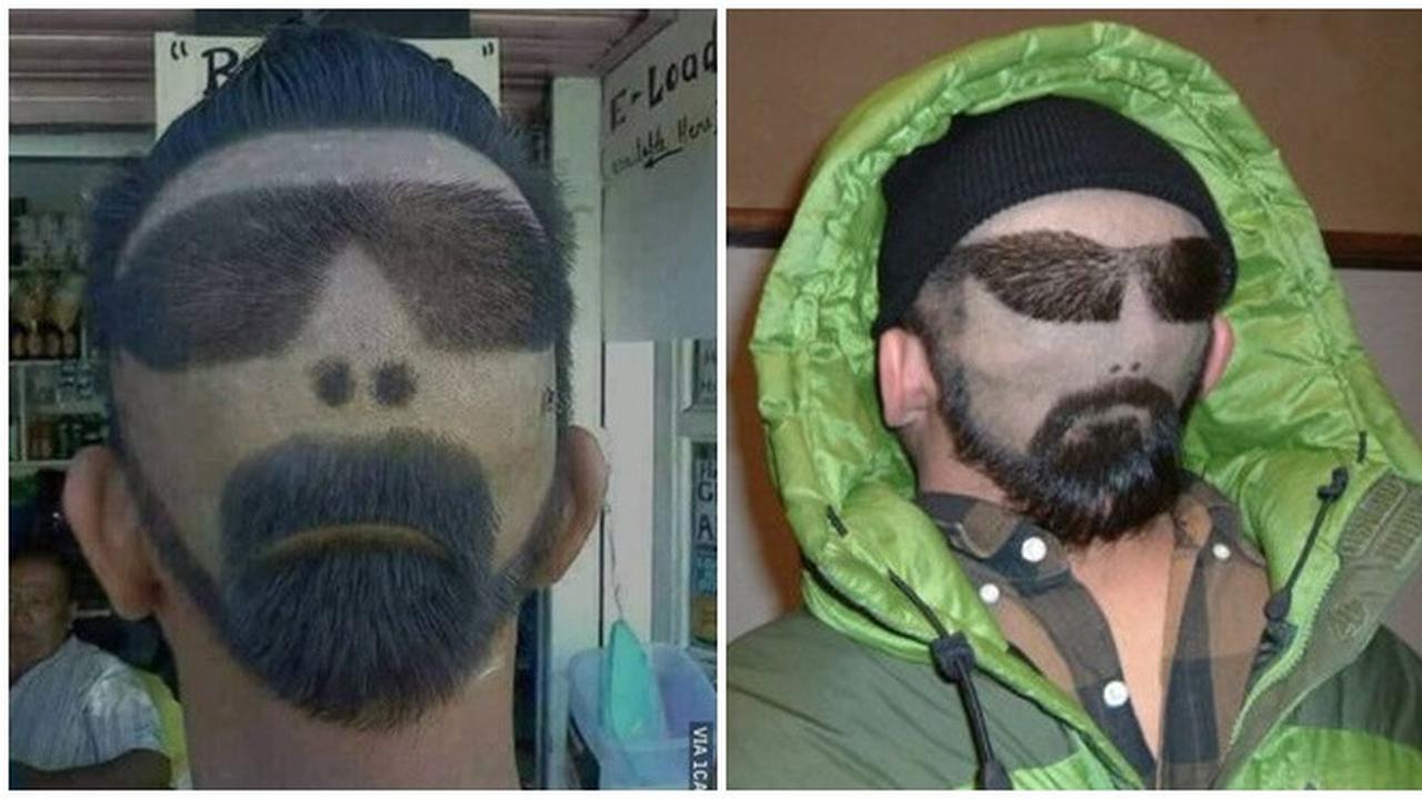 Potongan Rambut Bentuk Wajah Ini Nyeleneh Abis, Bikin Gagal Fokus