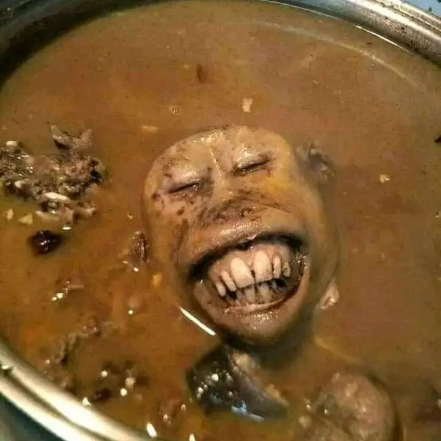 6 Potret Makanan Pakai Menu Kepala Hewan Ini Nyeleneh, Bikin Takut Disantap
