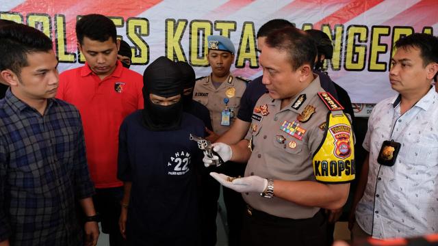 Tiga Perampok Bersenjata Api, Dibekuk Polisi di Tangerang