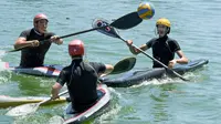 Canoe polo bakal dipertandingan sebagai eksebisi pada Asian Games 2018. (AFP/Andreas Solaro)