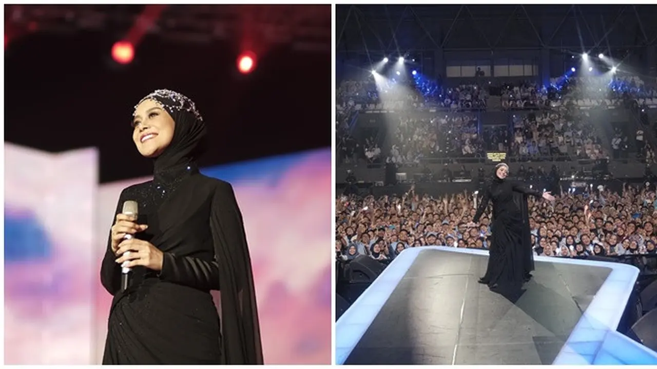 6 Potret Konser Tunggal Perdana Lesti Kejora, 4000 Tiket Ludes Terjual