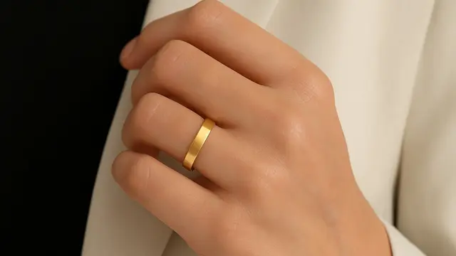 7 Model Cincin Emas Simple Buat yang Suka Enggak Ribet, Tetap Berkelas dan Elegan