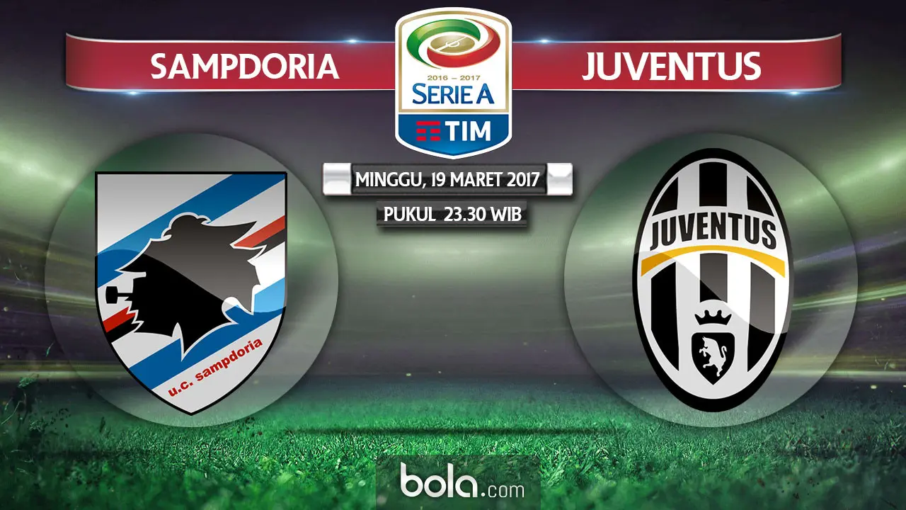 Serie A_Sampdoria Vs Juventus (Bola.com/Adreanus Titus)