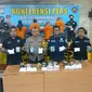 Pengungkapan sabu Polres Pelabuhan Makassar (Liputan6.com/Fauzan)