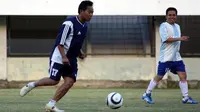 Direktur Teknik PSIS Semarang, Setyo Agung Nugroho jadi manajer tim bulutangkis SIWO PWI Jateng di Porwanas.
