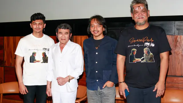 [Fimela] Rhoma Irama dan Dewa Budjana