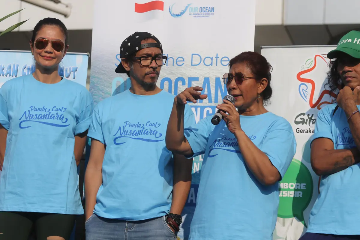 Menteri Susi dan Sejumlah Pemerhati Laut Resmikan Pandu Laut Nusantara