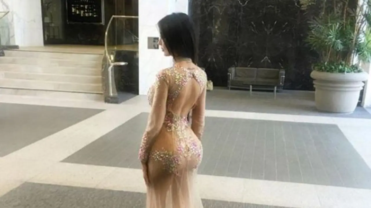 Jennifer Pamplona ingin punya bokong besar seperti Kim Kardashian. (Foto: Instagram@ jenniferpamplona)