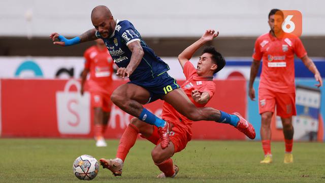Foto: David da Silva Cetak Gol Tunggal ke Gawang Borneo FC, Persib Belum Terkalahkan Bersama Luis Milla di BRI Liga 1
