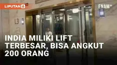 Gedung Jio World Center di Mumbai, India, mencetak rekor lift terbesar di dunia. Lift ini memiliki luas 25,78 meter persegi dan sanggup mengangkut 200 orang dalam sekali perjalanan. Tak hanya daya angkut, lift juga menyuguhkan pemandangan indah denga...