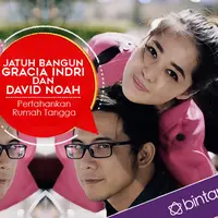 Jatuh Bangun Gracia Indri dan David NOAH Pertahankan Rumah Tangga. (Foto: Instagram/graciaz14, Desain: Nurman Abdul Hakim/Bintang.com)