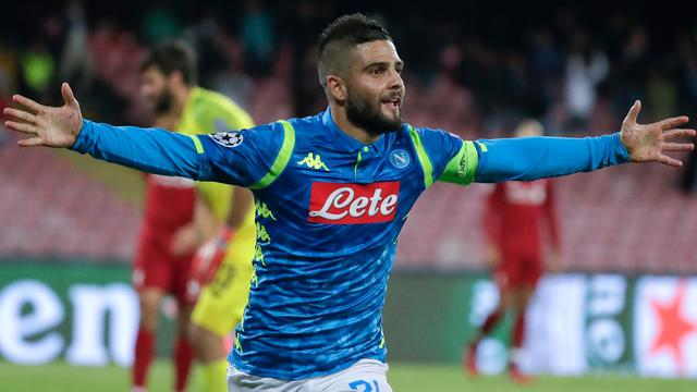 Napoli-Liverpool-Lorenzo Insigne