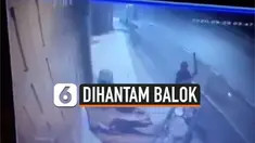 PERAMPOK HANTAM PEMULUNG PAKAI BALOK, 1 TEWAS