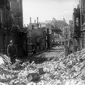 Kondisi Kota Würzburg, Jerman, setelah pengeboman oleh RAF Britania Raya pada 16 Maret 1945. (gallegherstory/Robert F. Gallagher)