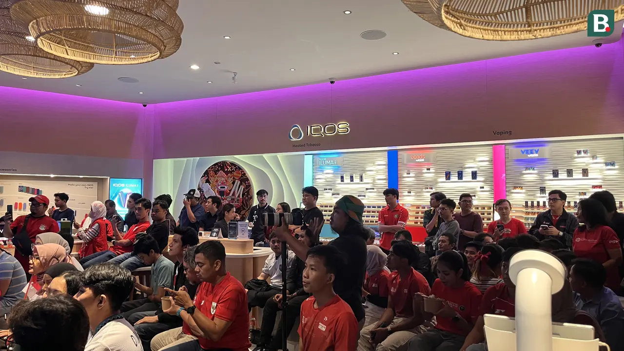 Acara nonton bareng final FIFA ASEAN Cup 2026 antara Timnas Indonesia melawan Thailand  di IQOS Boutique SOL, SCBD