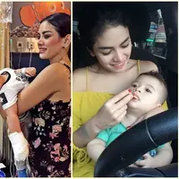 Nikita Mirzani dan Anak-anak. (Instagram @nikitamirzanimawardi)
