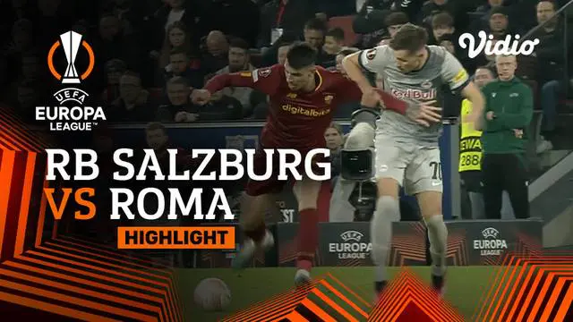 Berita video highlights laga leg 1 play-off fase knockout Liga Europa 2022/2023 antara RB Salzburg melawan AS Roma, Jumat (17/2/23). Salzburg menang tipis dengan skor 1-0.