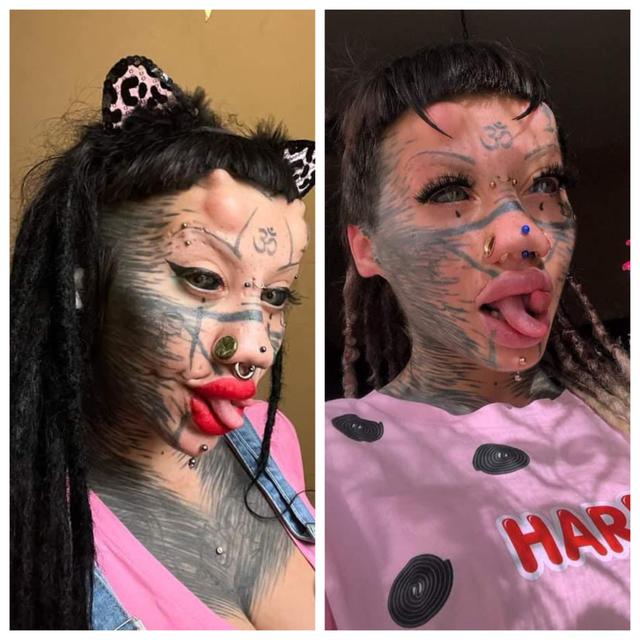 Lakukan Operasi Tubuh Sejak Usia 11 Tahun, Tampilan Wanita Ini Bak Kucing