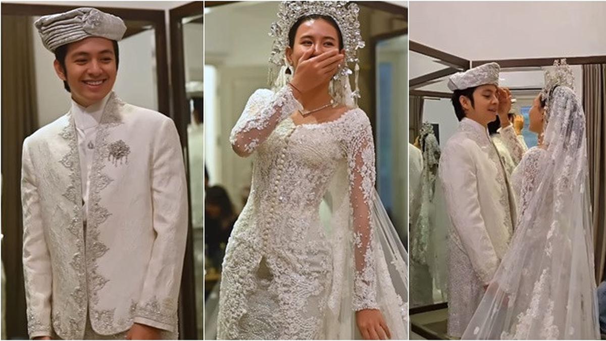 6 Potret Angga dan Shenina Fitting Baju Pengantin, Persiapan Sejak Juni 2024