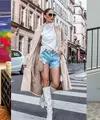 Inspirasi tampil chic dengan denim on denim style. Bisa tiru gaya Ussy Sulistiawaty dengan denim tank tops dan dan boyfriend jeans. [@ussypratama]