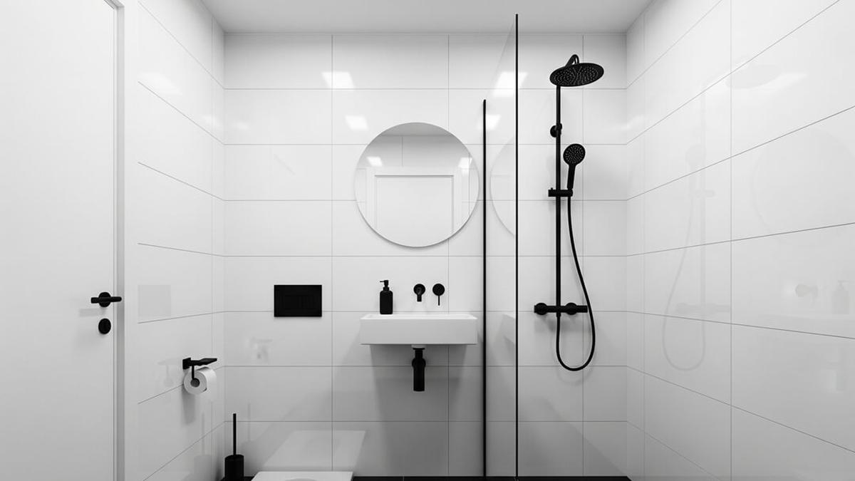 12 Desain Kamar Mandi Modern 2x2 Kloset Jongkok dan Shower, Elegan &amp; Fungsional