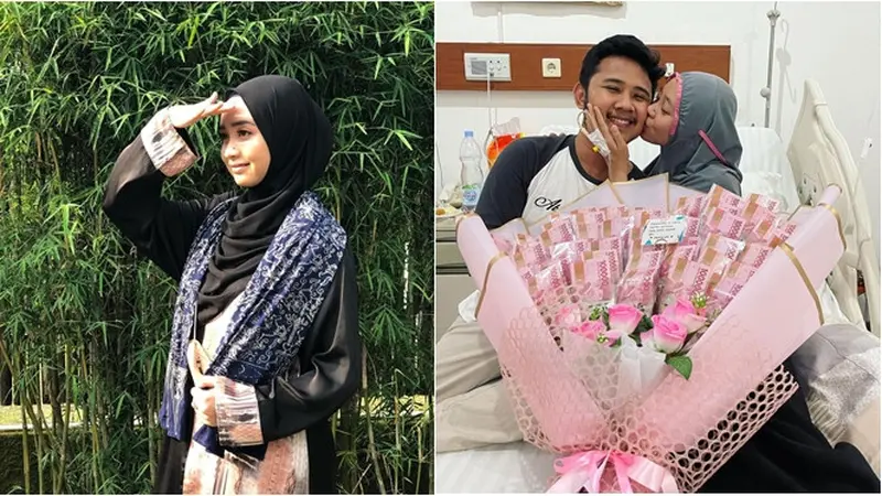 6 Potret Ulang Tahun Ega Noviantika, Dapat Kejutan dari Rafly DA di Rumah Sakit