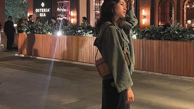 Penampilan streetwear Sintya Marisca. (credit:instagram.com/sintyamarisca)