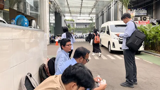 Kantor Badan Gizi Nasional (BGN), Jalan Kebon Sirih, Menteng, Jakarta Pusat (Jakpus) dijaga ketat pada Rabu (3/6/2026) pagi usai Presiden Prabowo Subianto mencopot Kepala BGN Dadan Hindayana (Liputan6.com/Winda Nelfira)