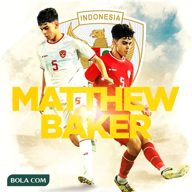 Timnas Indonesia - Ilustrasi Matthew Baker
