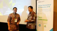 ki-ka: Daren Meisa, Solutions Consultant, VMware Indonesia dan Adi Rusli, Senior Director and Country Manager, VMware Indonesia.