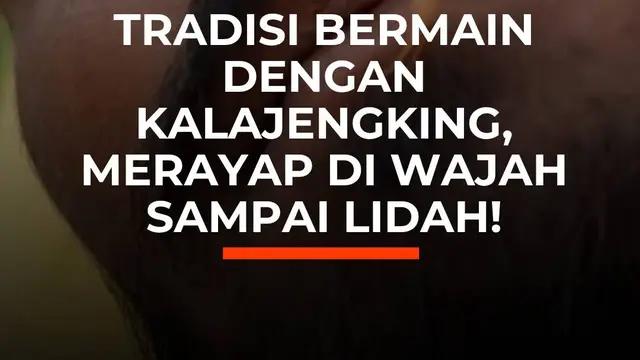 Tradisi Bermain dengan Kalajengking, Merayap di Wajah sampai Lidah!