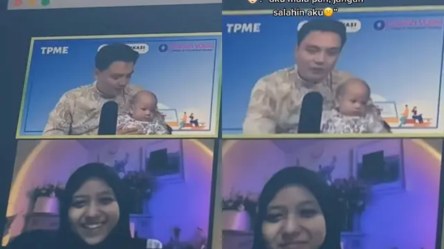 Mengurus anak jadi kendala seorang dosen melaksanakan kelas daring.