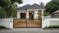 8 Model Gerbang Rumah Desa Minimalis yang Lagi Tren dengan Desain Kekinian