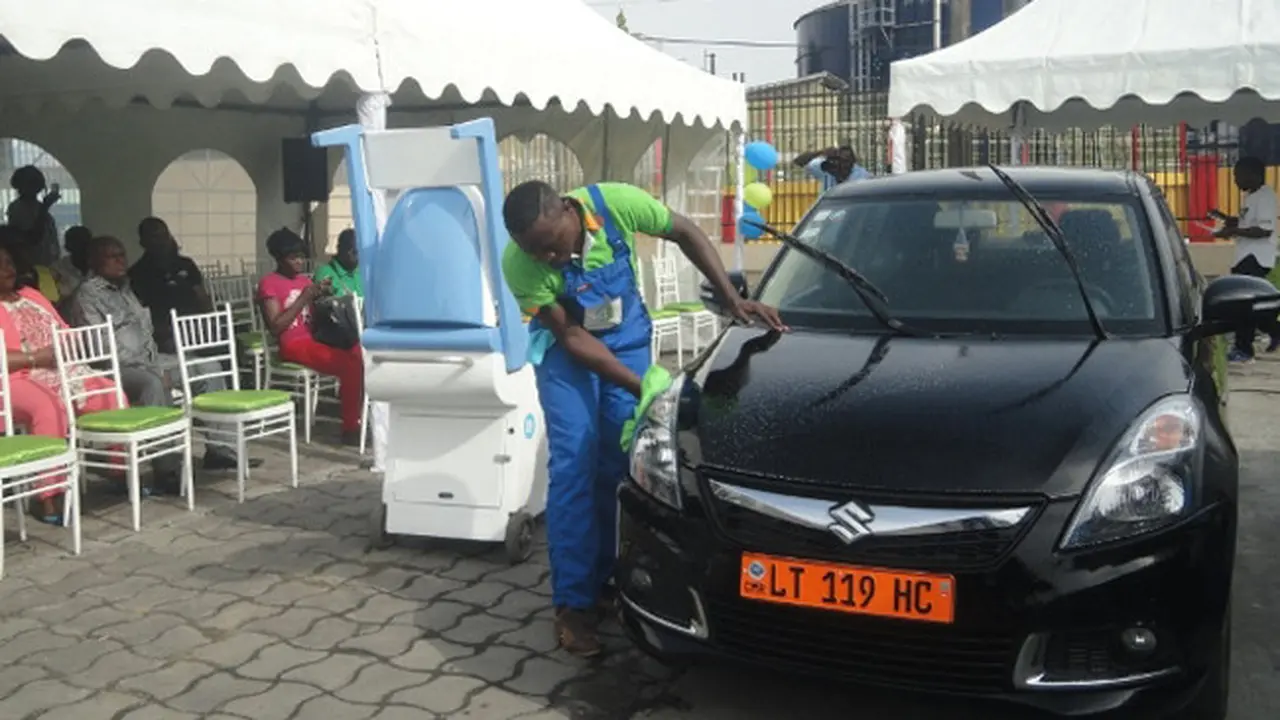 Howash, Mesin Portabel Cuci Mobil