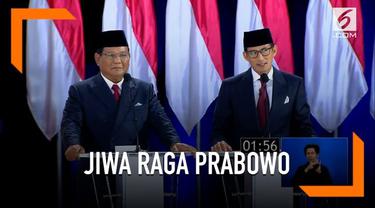 Tak hanya harta, Prabowo sebut dirinya akan mengorbankan jiwa dan raga untuk Indonesia.