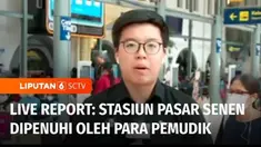 Selain pesawat terbang, kereta api juga menjadi salah satu transportasi favorit bagi masyarakat untuk mudik ke kampung halaman.