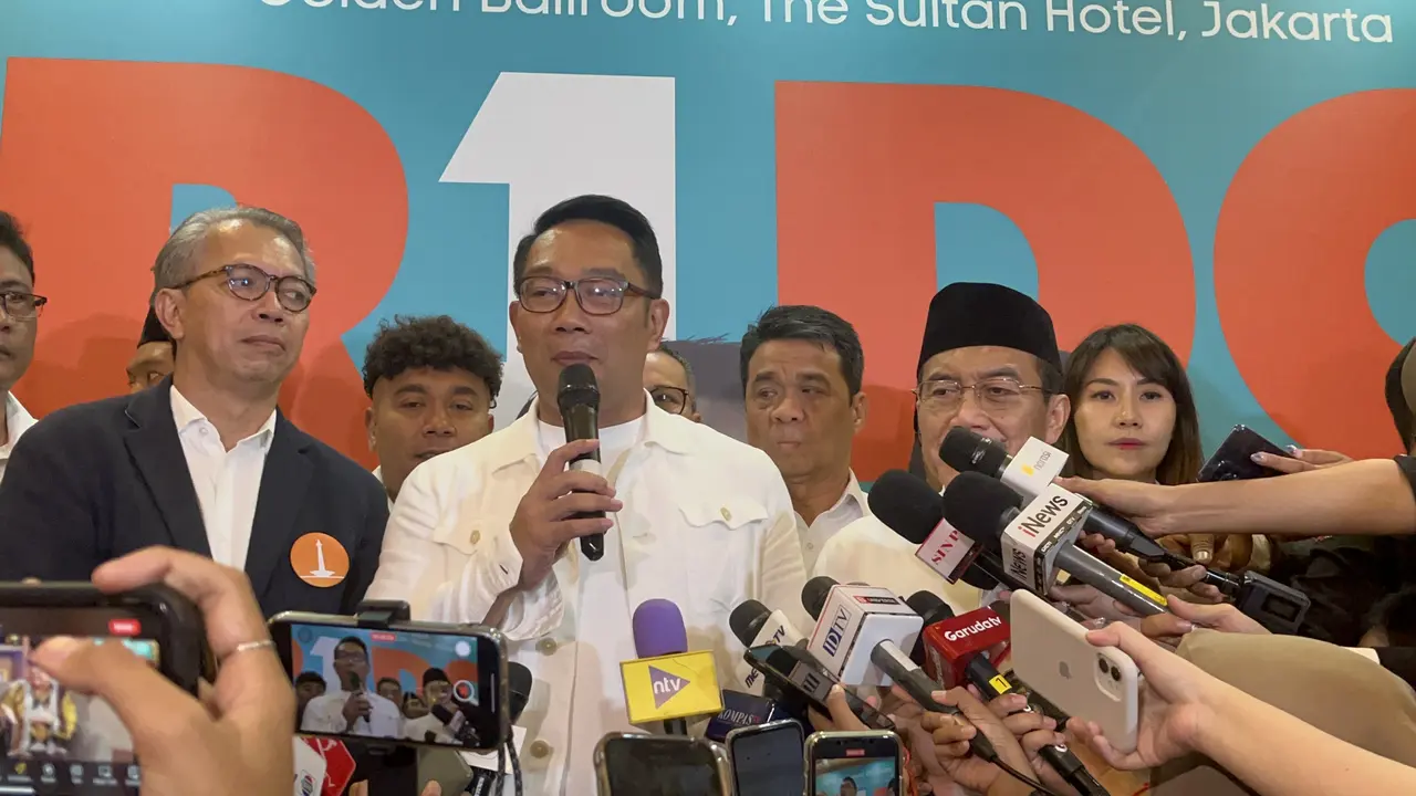 Ridwan Kamil Tanggapi Hasil Quick Count Pilkada Jakarta