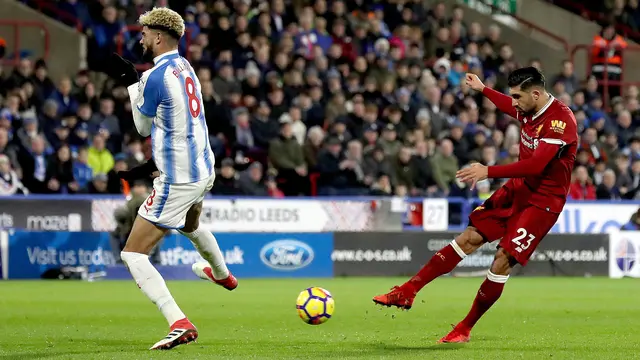 Liverpool Menang Telak di Markas Huddersfield