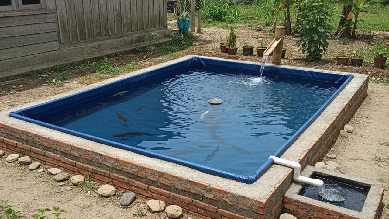 7 Inovasi Desain Kolam Ikan Lele di Lahan Sempit Solusi