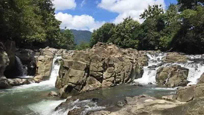 wisata alam celebes canyon di Kabupaten Barru (Liputan6.com/ Eka Hakim)