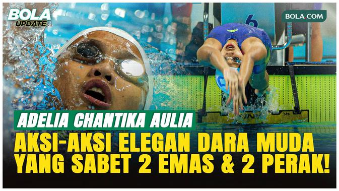 Gerakan Elegan dan Memesona, Highlight Adelia Chantika di Kejurnas Akuatik 2026