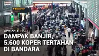 Dampak Banjir Bangkok, 5.600 Koper Penumpang Thai Airways Tertahan di Bandara