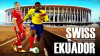 Prediksi Swiss vs Ekuador (Liputan6.com/Sangaji)
